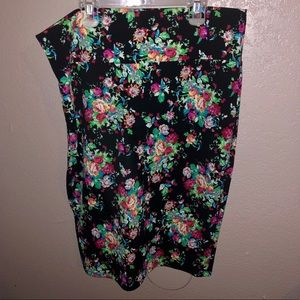Floral lularoe Cassie